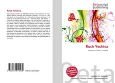 Buchcover von Rosh Yeshiva