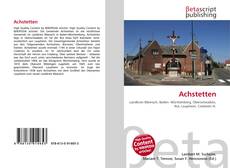 Buchcover von Achstetten