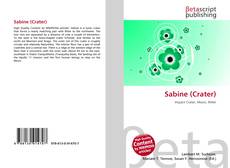 Buchcover von Sabine (Crater)