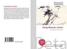 Buchcover von Song (Korean name)