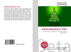 Copertina di Sabine Bergmann- Pohl