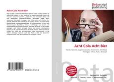 Copertina di Acht Cola Acht Bier