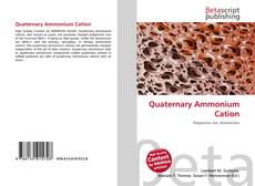Portada del libro de Quaternary Ammonium Cation