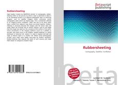 Portada del libro de Rubbersheeting