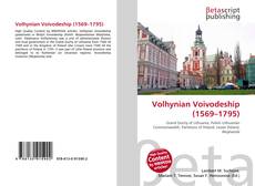 Buchcover von Volhynian Voivodeship (1569–1795)
