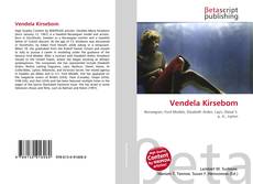 Portada del libro de Vendela Kirsebom