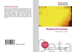 Buchcover von Rhodium(II) Acetate