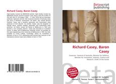 Buchcover von Richard Casey, Baron Casey