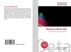 Buchcover von Roussin's Black Salt