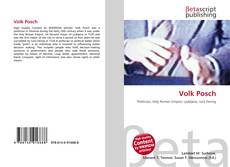 Buchcover von Volk Posch