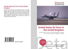 Buchcover von United States Air Force in the United Kingdom