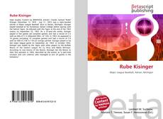 Buchcover von Rube Kisinger