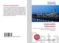 Capa do livro de Underwriters Laboratories 