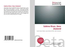 Capa do livro de Sabine River, New Zealand 