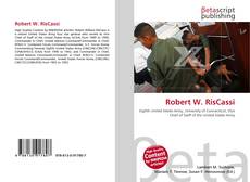 Capa do livro de Robert W. RisCassi 