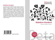 Capa do livro de Rubidium Standard 