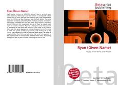 Capa do livro de Ryan (Given Name) 