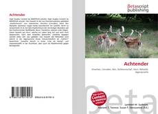Copertina di Achtender
