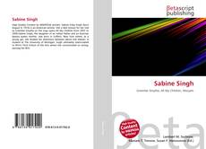 Copertina di Sabine Singh