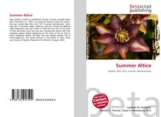 Buchcover von Summer Altice