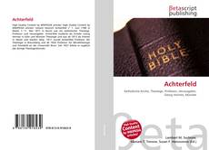 Buchcover von Achterfeld