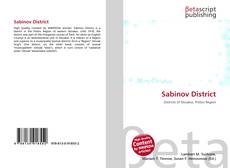 Buchcover von Sabinov District