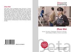 Capa do livro de Zhao Wei 