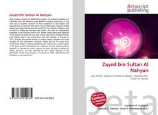 Zayed bin Sultan Al Nahyan kitap kapağı