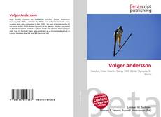Copertina di Volger Andersson