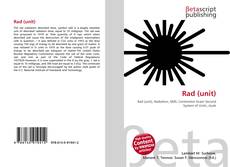 Rad (unit) kitap kapağı