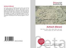 Achisch (Ekron) kitap kapağı