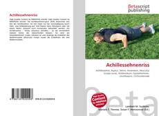 Portada del libro de Achillessehnenriss