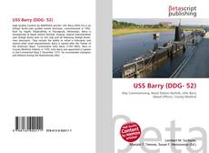 Portada del libro de USS Barry (DDG- 52)