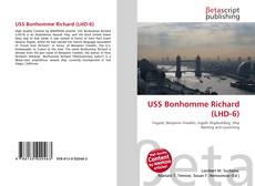 Bookcover of USS Bonhomme Richard (LHD-6)