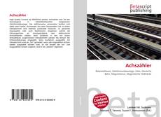 Обложка Achszähler