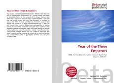Обложка Year of the Three Emperors