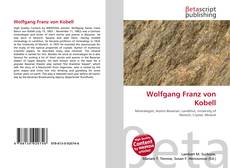 Bookcover of Wolfgang Franz von Kobell