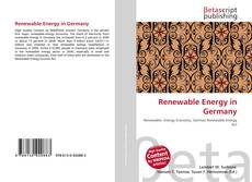 Portada del libro de Renewable Energy in Germany