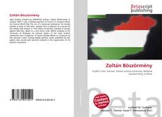 Buchcover von Zoltán Böszörmény
