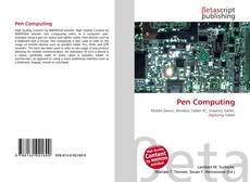 Bookcover of Pen Computing
