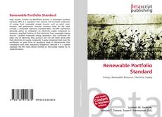 Capa do livro de Renewable Portfolio Standard 