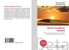 Bookcover of Achim (Landkreis Verden)