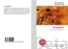 Portada del libro de Sandpaper