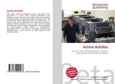 Achim Achilles的封面