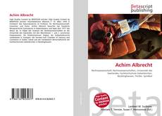 Copertina di Achim Albrecht