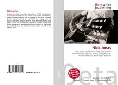 Bookcover of Nick Jonas