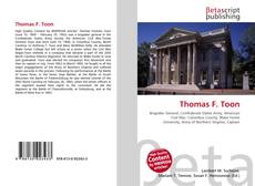 Bookcover of Thomas F. Toon