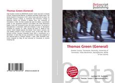 Capa do livro de Thomas Green (General) 