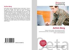 Copertina di Achim Berg