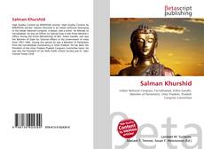 Copertina di Salman Khurshid